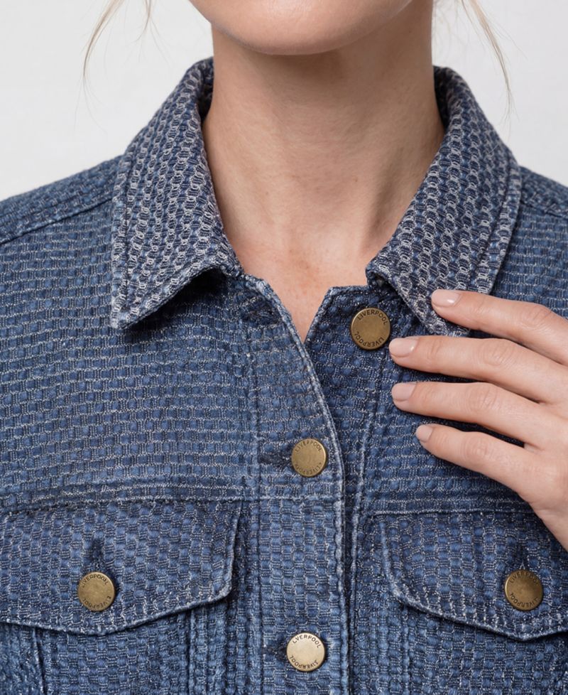 Women's Fit & Flare Trucker Jacket