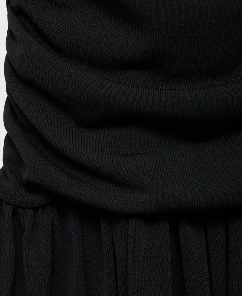 Women's Gathered Midi Dress