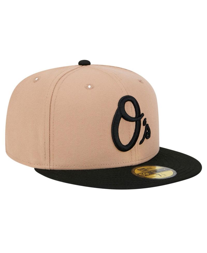 Men's Khaki Baltimore Orioles 59FIFTY Fitted Hat