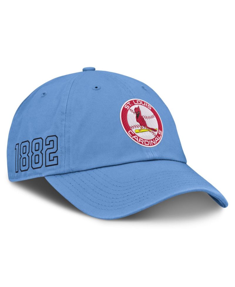 Men's Light Blue St. Louis Cardinals Cooperstown Club Adjustable Hat