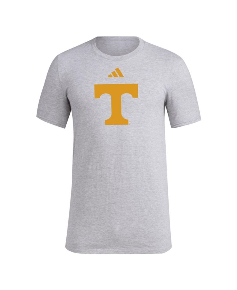Men's Gray Tennessee Volunteers Primary Logo T-Shirt
