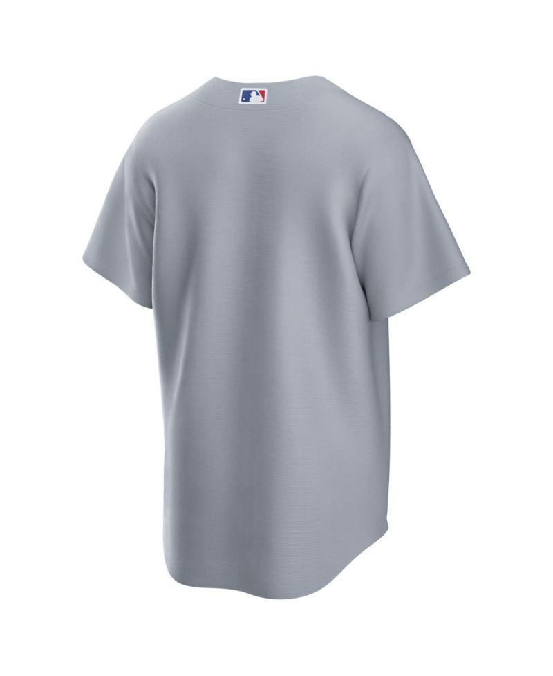 Men's Gray Los Angeles Dodgers Road Replica Jersey