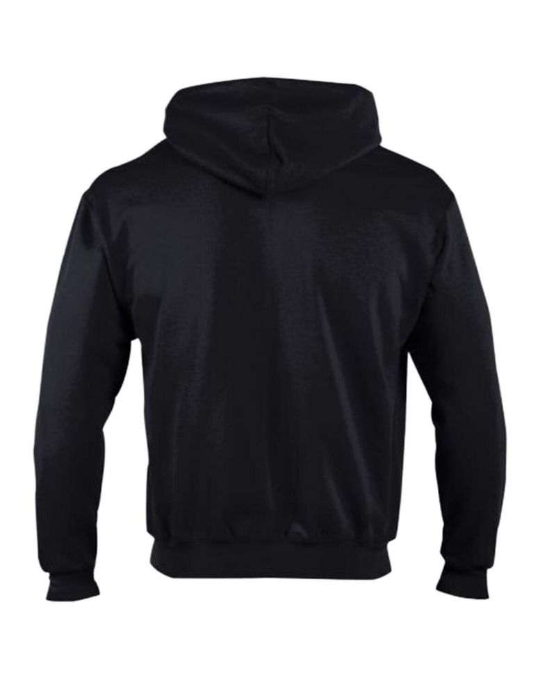 Men's Black Las Vegas Raiders Powerblend Fleece Full-Zip Hoodie