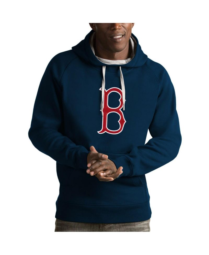 Men's Navy Boston Red Sox Victory Pullover Hoodie