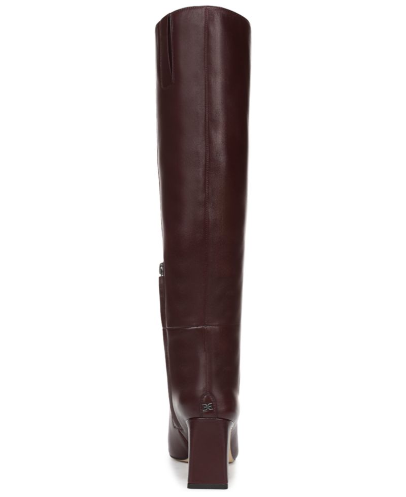 Women's Sylvia Snip Toe Knee High Dress Boots, Regular, Wide & Extra Wide Calf