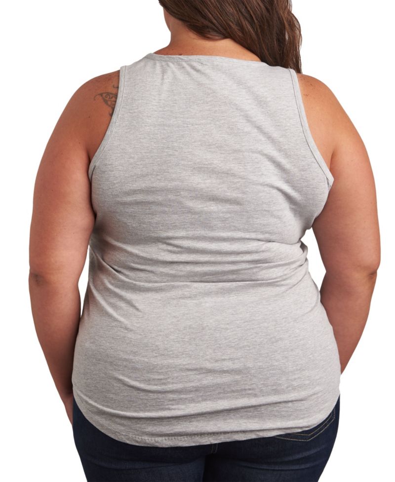 Plus Size Radiate Kindness Graphic Tank Top