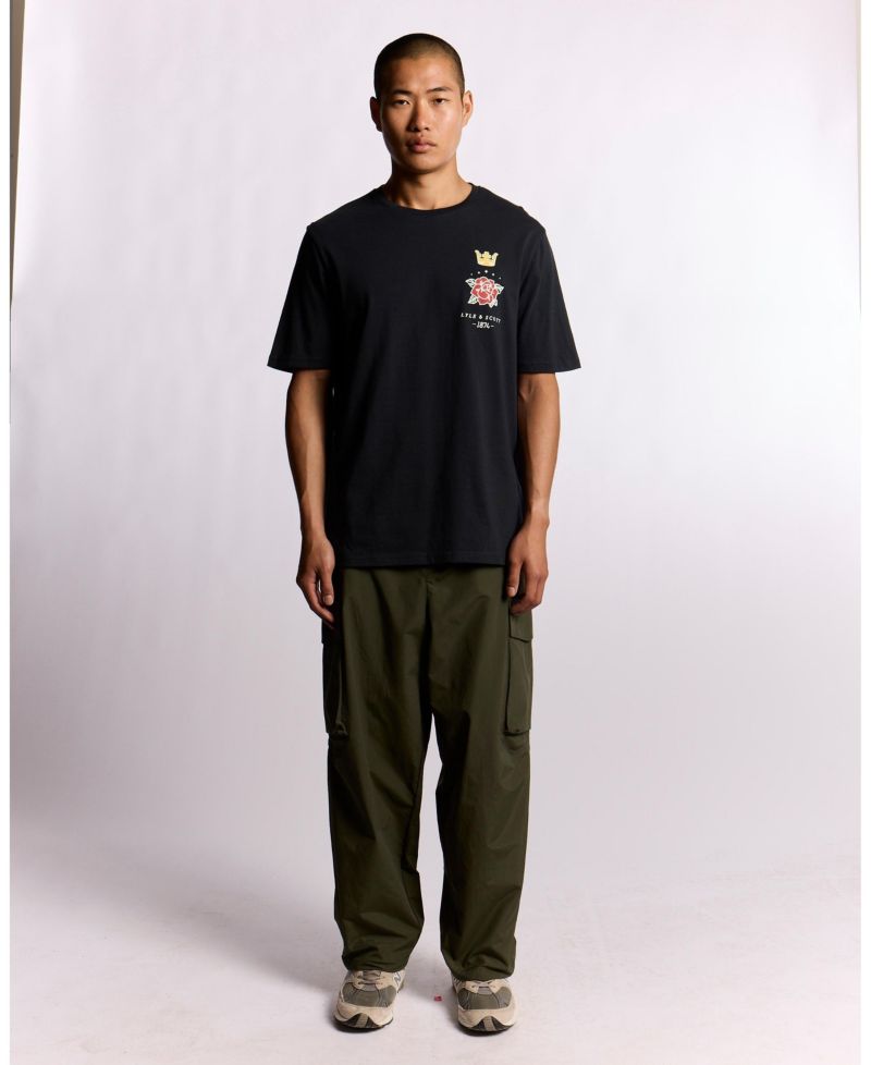 Men's Rose And Crown Graphic T-shirt