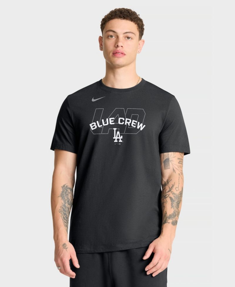 Men's Black Los Angeles Dodgers Primetime Fashion T-Shirt
