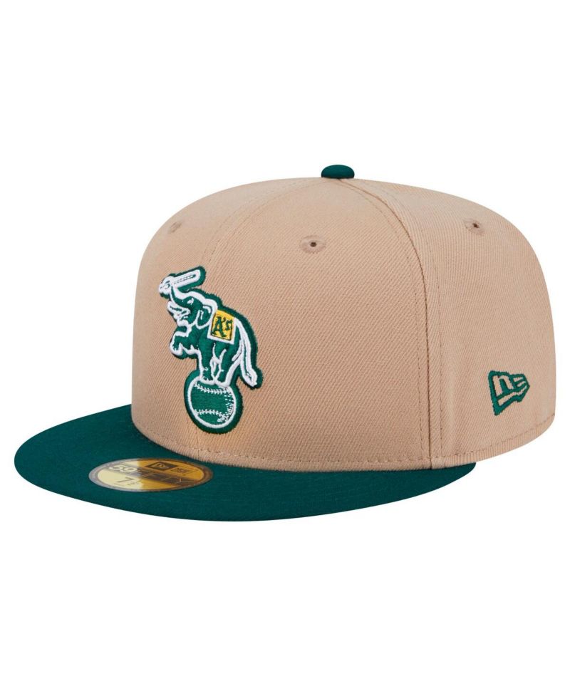 Men's Khaki Athletics 59FIFTY Fitted Hat