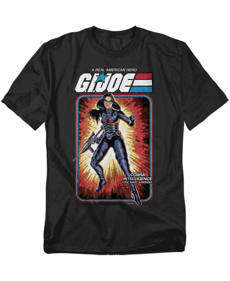Men's + G.I. Joe Baroness Card T Shirt