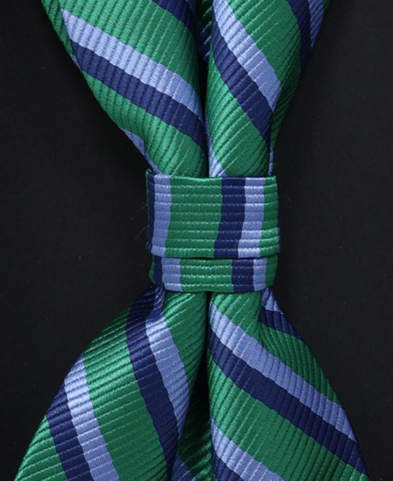 Men's 2-Piece Pre-Tied Bow and Lapel Pin Box Set