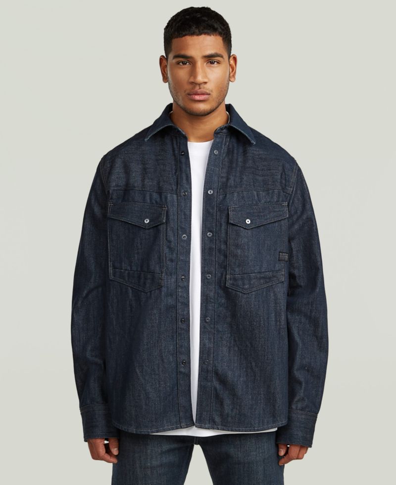 Men's Dakota Regular Collared Overshirt