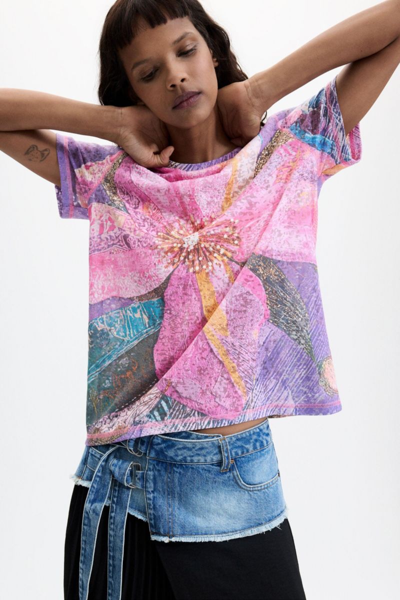 Women's Floral Printed T-Shirt
