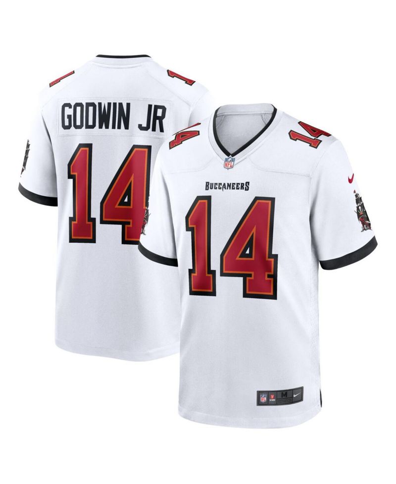 Men's Chris Godwin Jr. White Tampa Bay Buccaneers Game Player Jersey