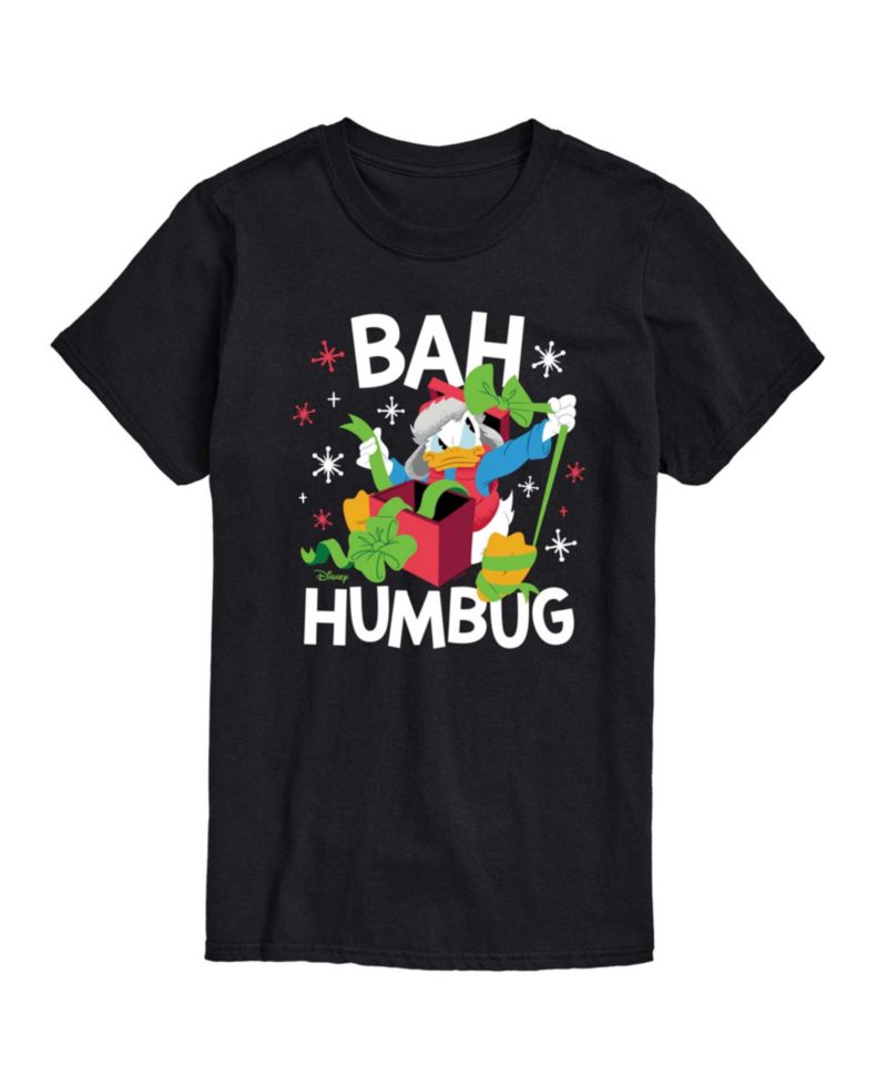 Men's Disney Donald Duck Bah Humbug Short-Sleeve Graphic T-Shirt