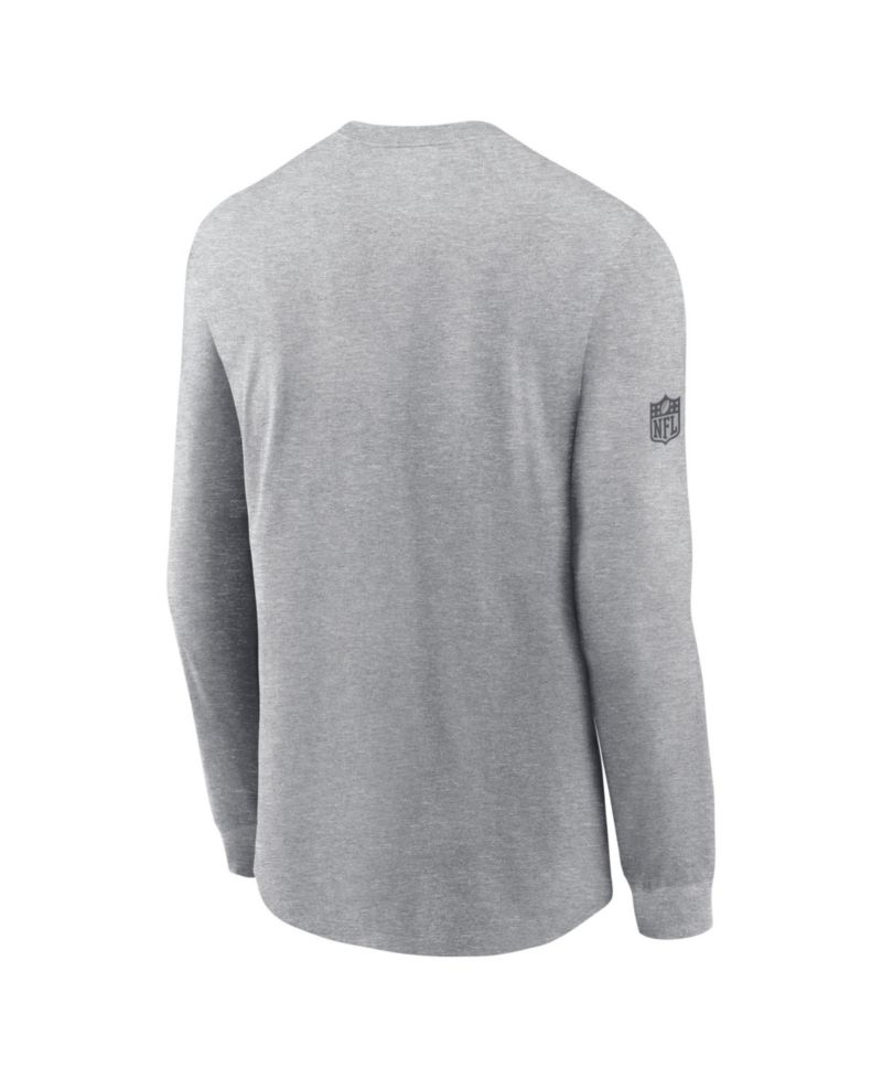 Men's Dallas Cowboys Sideline Bold Arch Star Dri-FIT Long-Sleeve T-Shirt