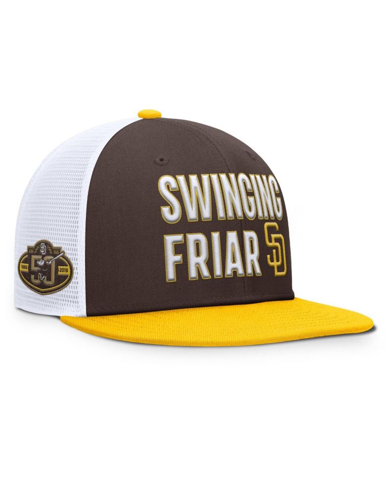Men's Brown San Diego Padres Pro Trucker Snapback Hat