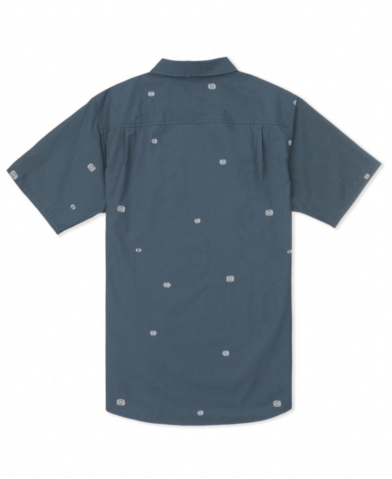 Men's Dobby Short-Sleeve Shirt