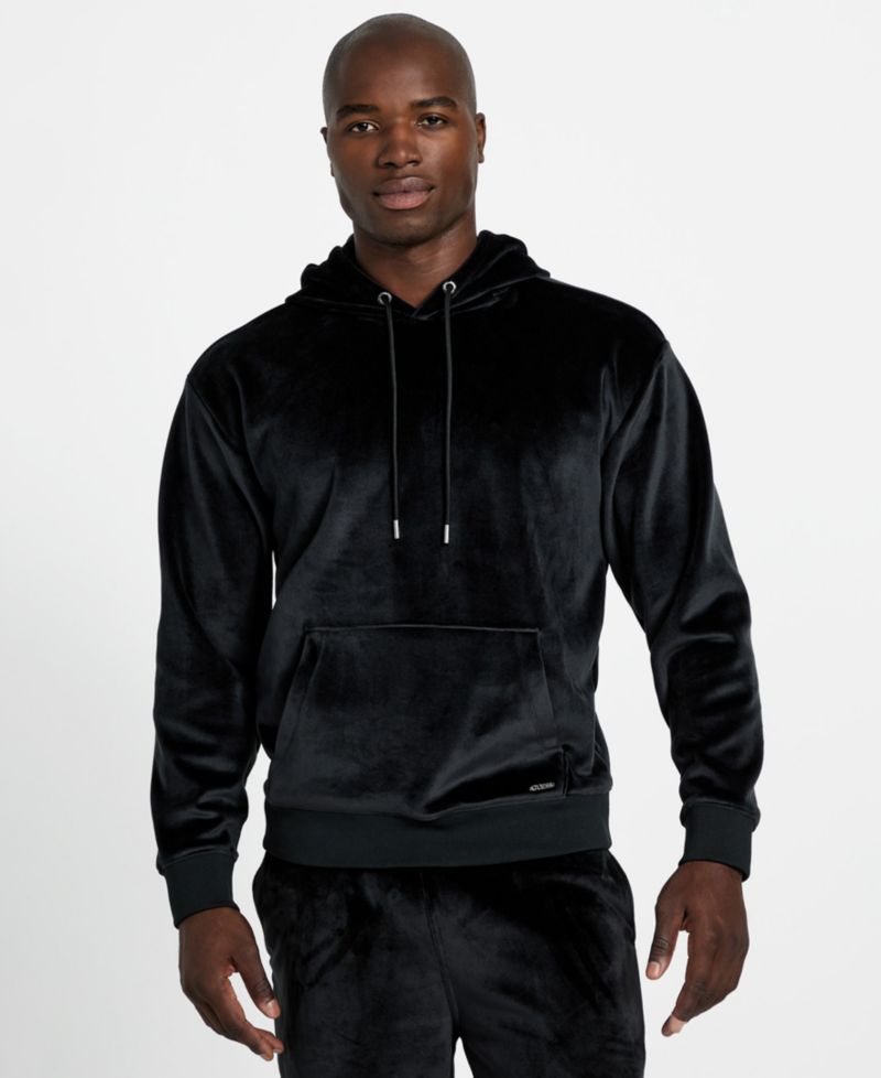 Men's Bonded Long-Sleeve Drawstring Hoodie