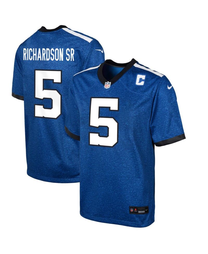 Big Boys and Girls Anthony Richardson Sr. Royal Indianapolis Colts Game Jersey