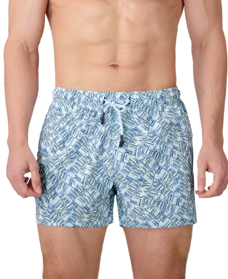 Men's Textured Woven Swim Trunks