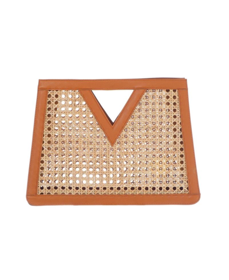 Rattan Kane Clutch Handbag