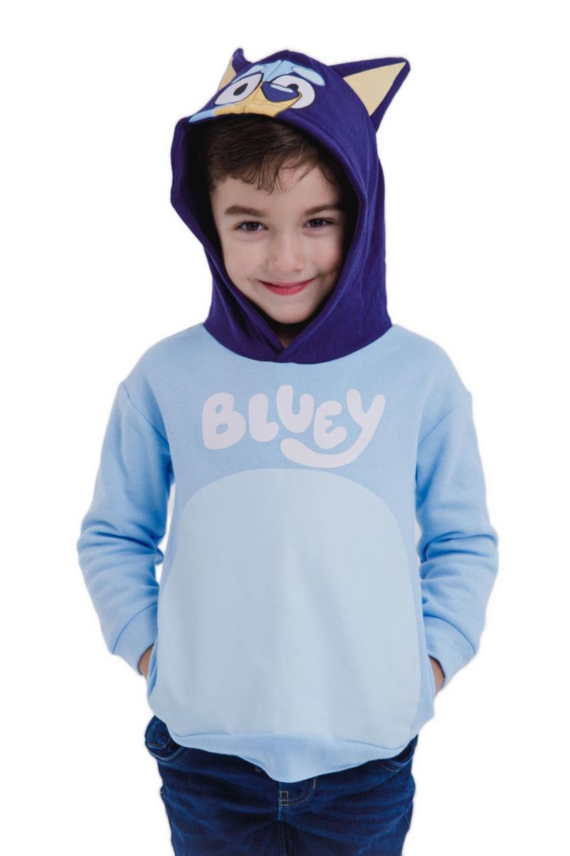 Little Boys (6-12) Bingo Dad Mom Fleece Matching Family Cosplay Pullover Hoodie to