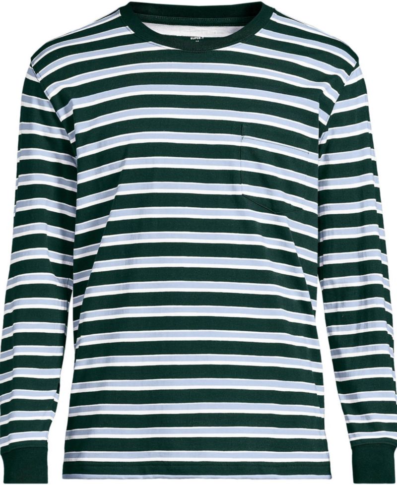Men's Super-T Long Sleeve T-Shirt with Pocket