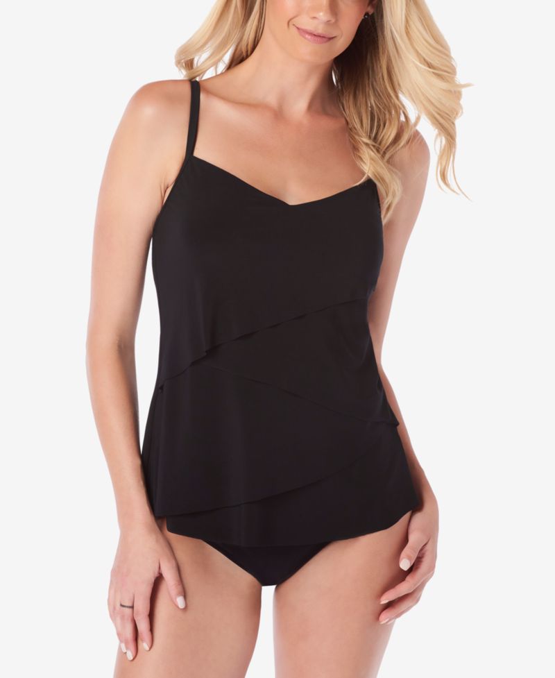 Chloe Tiered Tankini Top & Bottoms