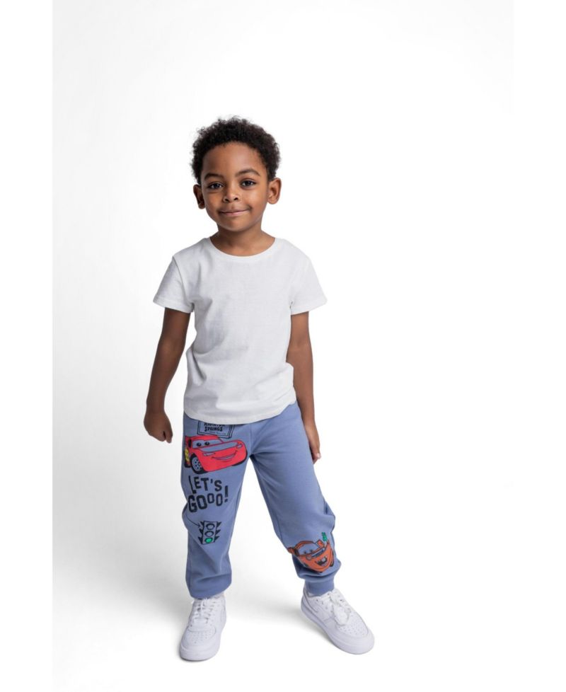 Cars Boy's 5 -12 Fleece Jogger Pants 2-Pack