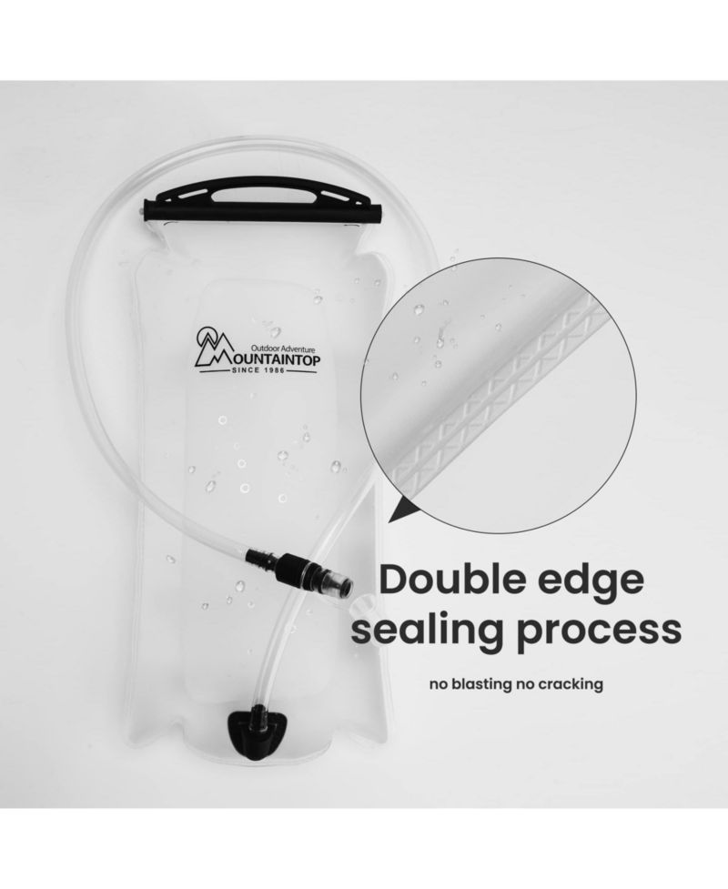40 Liter Hiking Backpack with 3 Liter Hydration Bladder for Women Men Outdoor Travel Camping Day Pack with Rain Cover