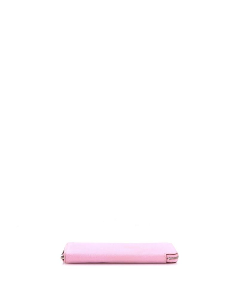 Pre-Owned Hermes Long Azap Zip Around Wallet Silk'in Epsom