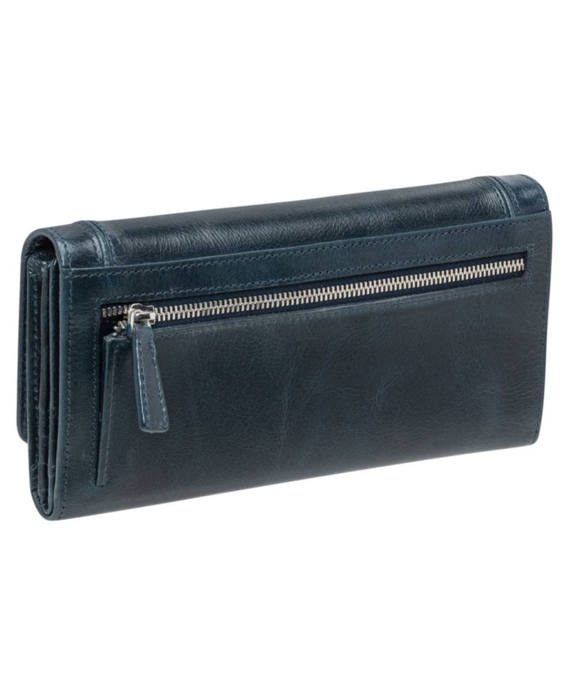 South Beach RFID Secure Quadruple Fold Wallet