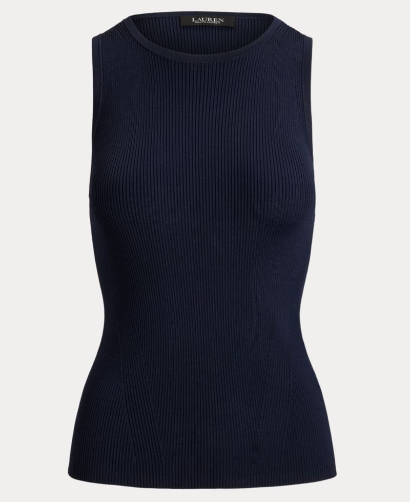 Women's Rib-Knit Crewneck Sweater