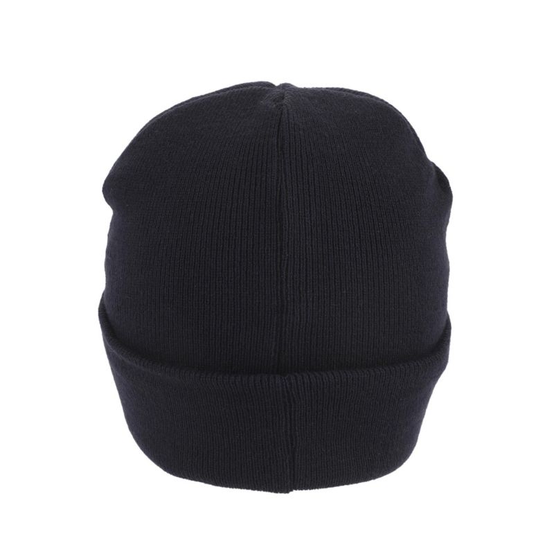 Men's Embroidered Survey Corps Logo Black Cuff Beanie