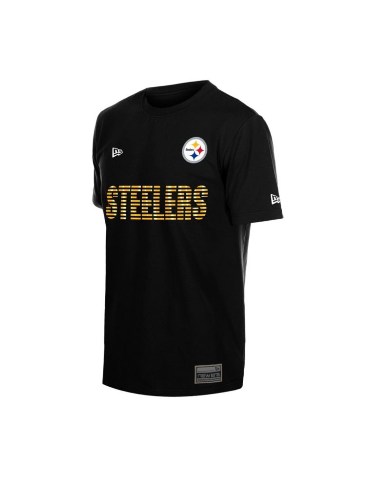 Men's Black Pittsburgh Steelers Match T-Shirt