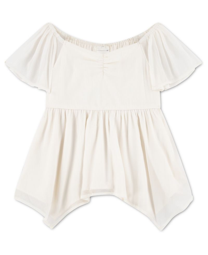 Girls' 5-16 Short-Sleeve Top