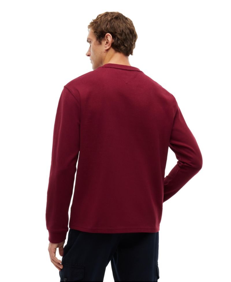 Men's Graphic Varsity Pocket Long-Sleeve T-Shirt