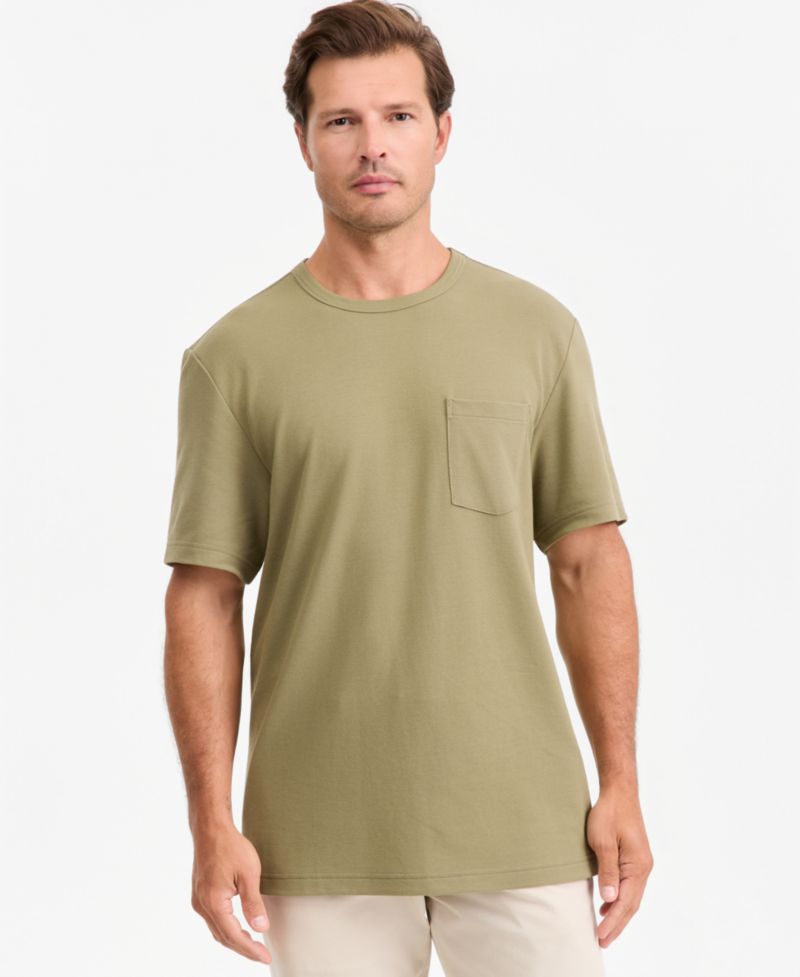 Men's Short-Sleeve Pique T-Shirt