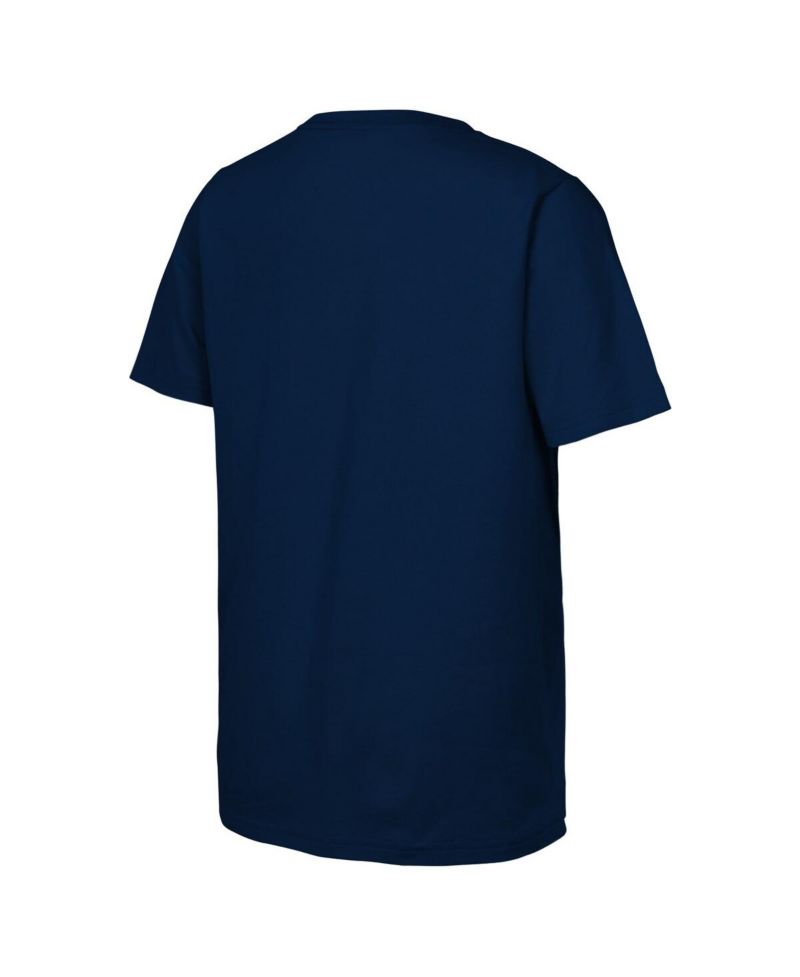 Big Boys and Girls Navy Finland 2025 4 Nations Face-Off Primary Logo T-Shirt