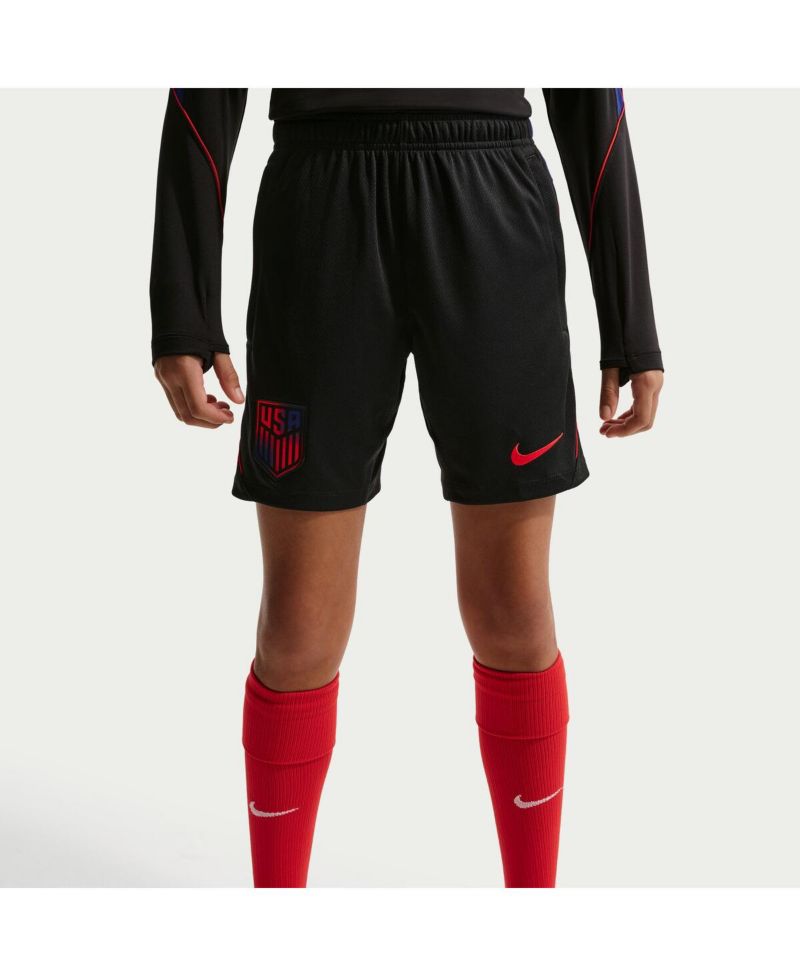 Big Boys and Girls Black USMNT 2026 Strike Dri-FIT Shorts