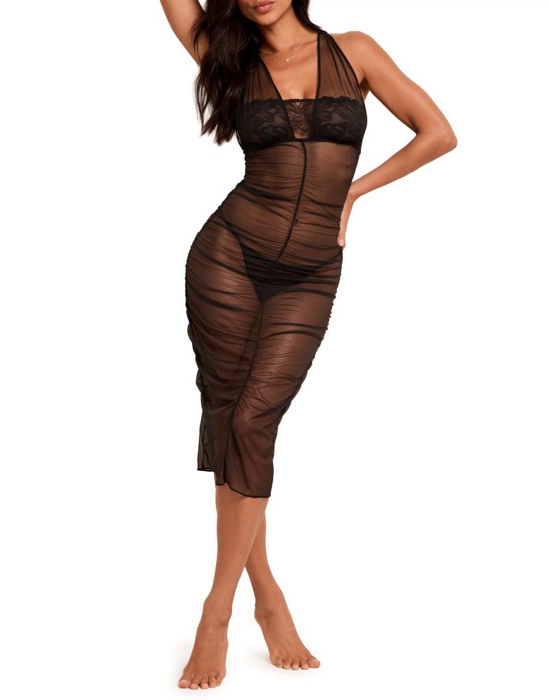 Women's Eave Slip and G-String Set Lingerie