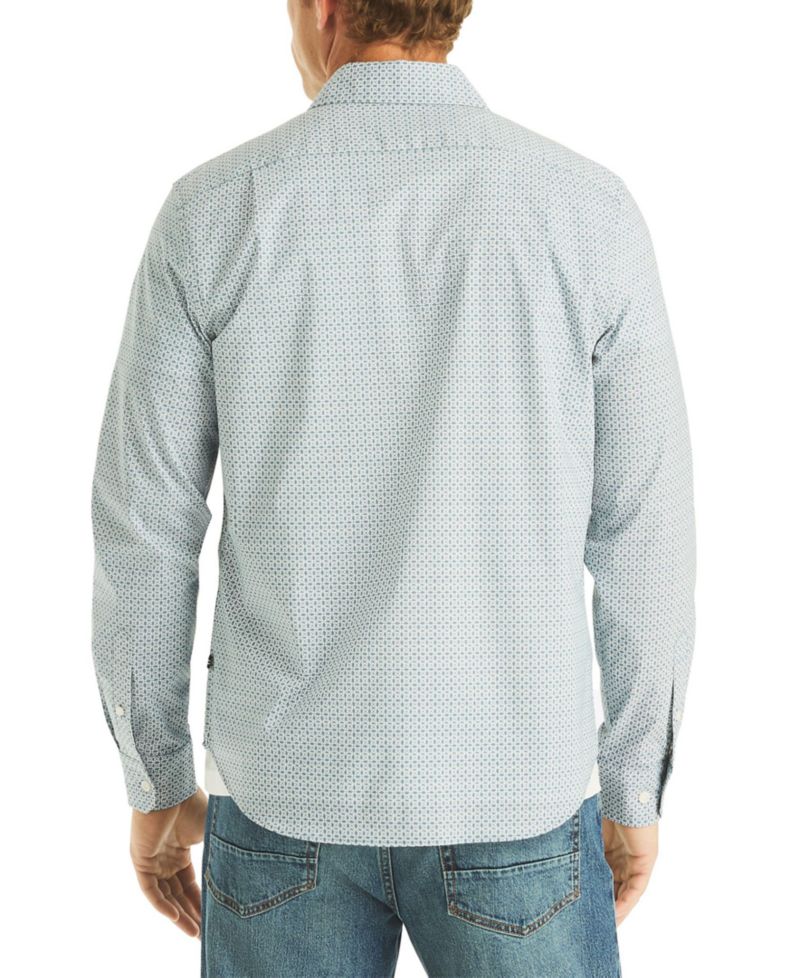 Men's Printed Long-Sleeve Shirt