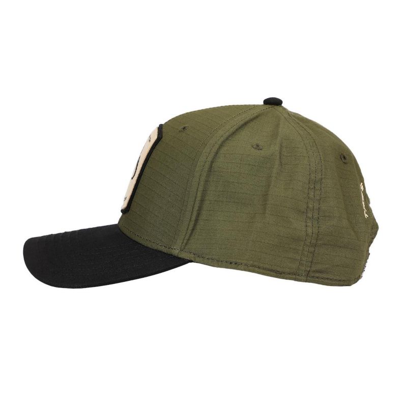 Men's Olive Green Sublimated Crest Trucker Hat