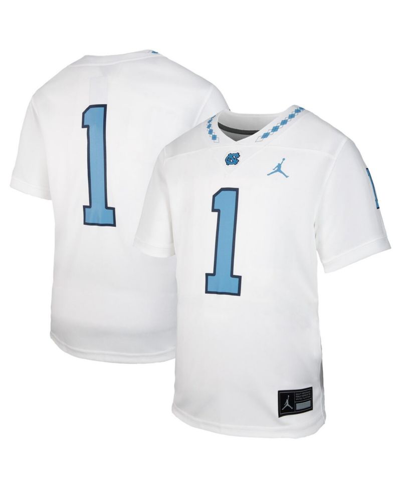 Big Boys and Girls 1 White North Carolina Tar Heels Untouchable Replica Game Jersey