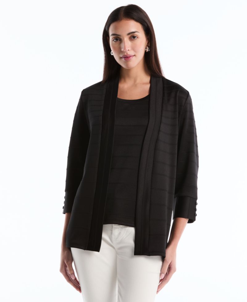 Petite Ottoman Knit Sleeveless Top