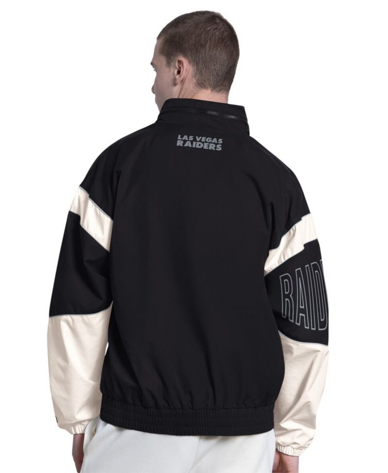 Men's Black Las Vegas Raiders The Gust Full-Zip Hoodie