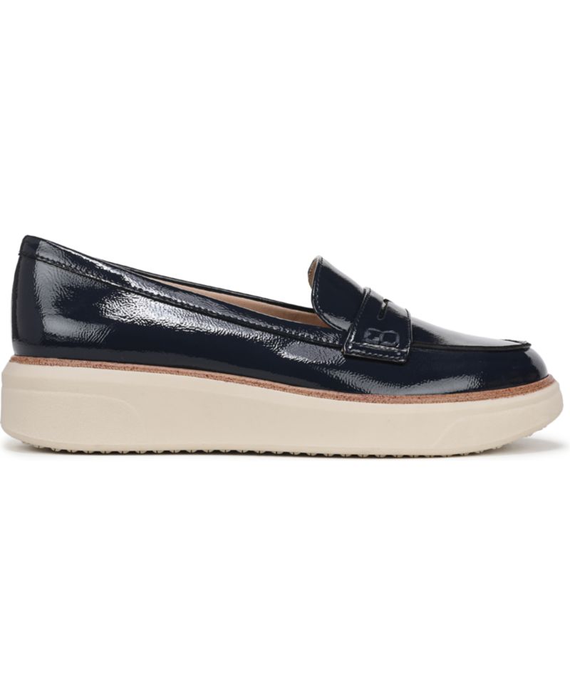 Women's Chelsea Round Toe Platform Penny Loafers