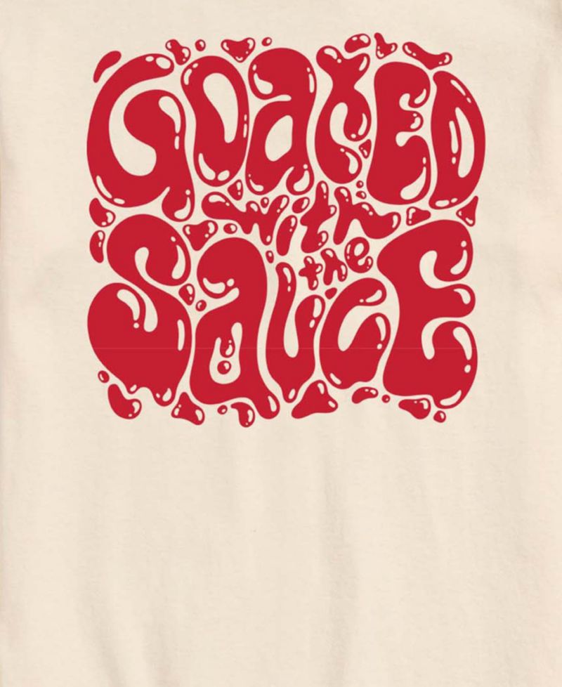Men's Goated With The Sauce Short-Sleeve Graphic T-Shirt