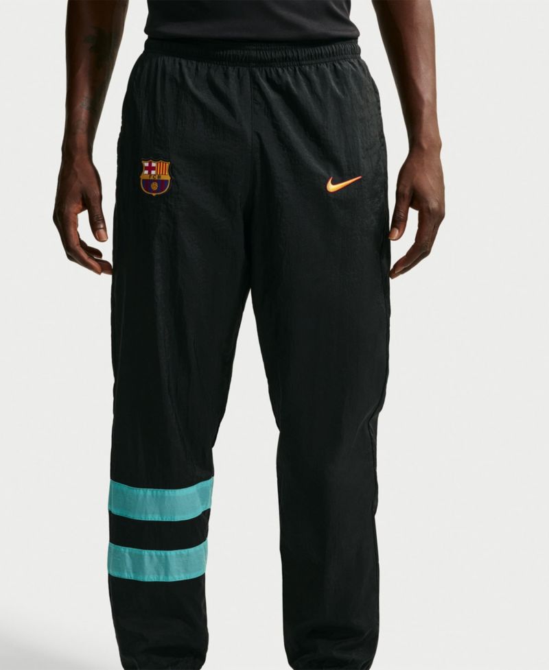 Men's Black Barcelona Third I96 Track Pants